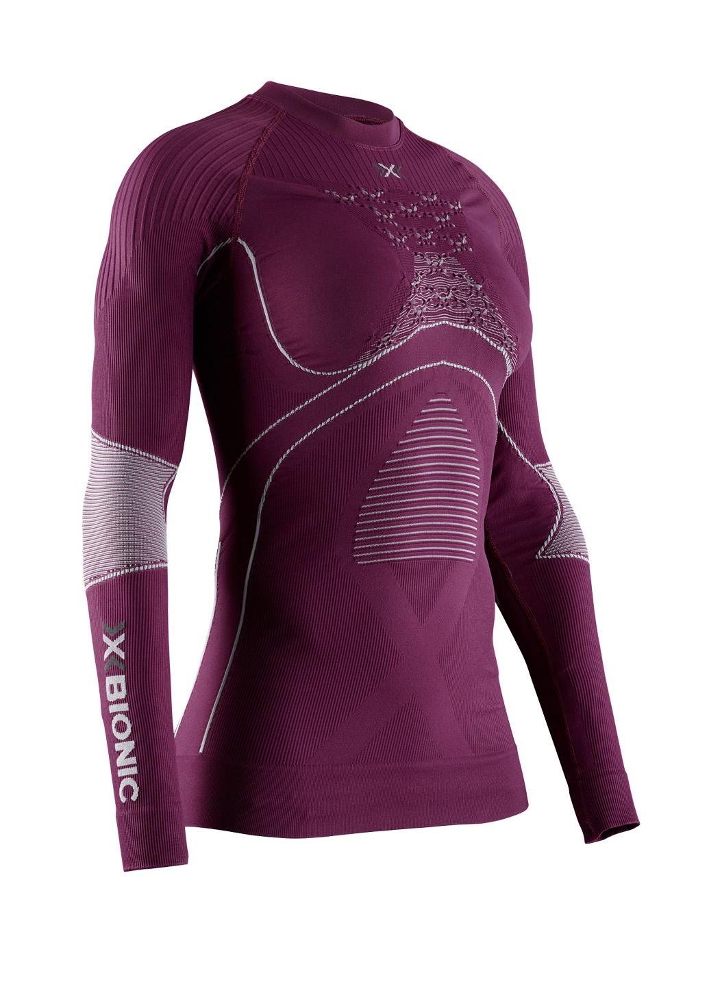 Комплект термобелья женский X-Bionic Energy Accumulator 4.0 Set EA-WT06W19W+EA-WP05W19W-V005 XS Plum/Pearl Grey - фото 11