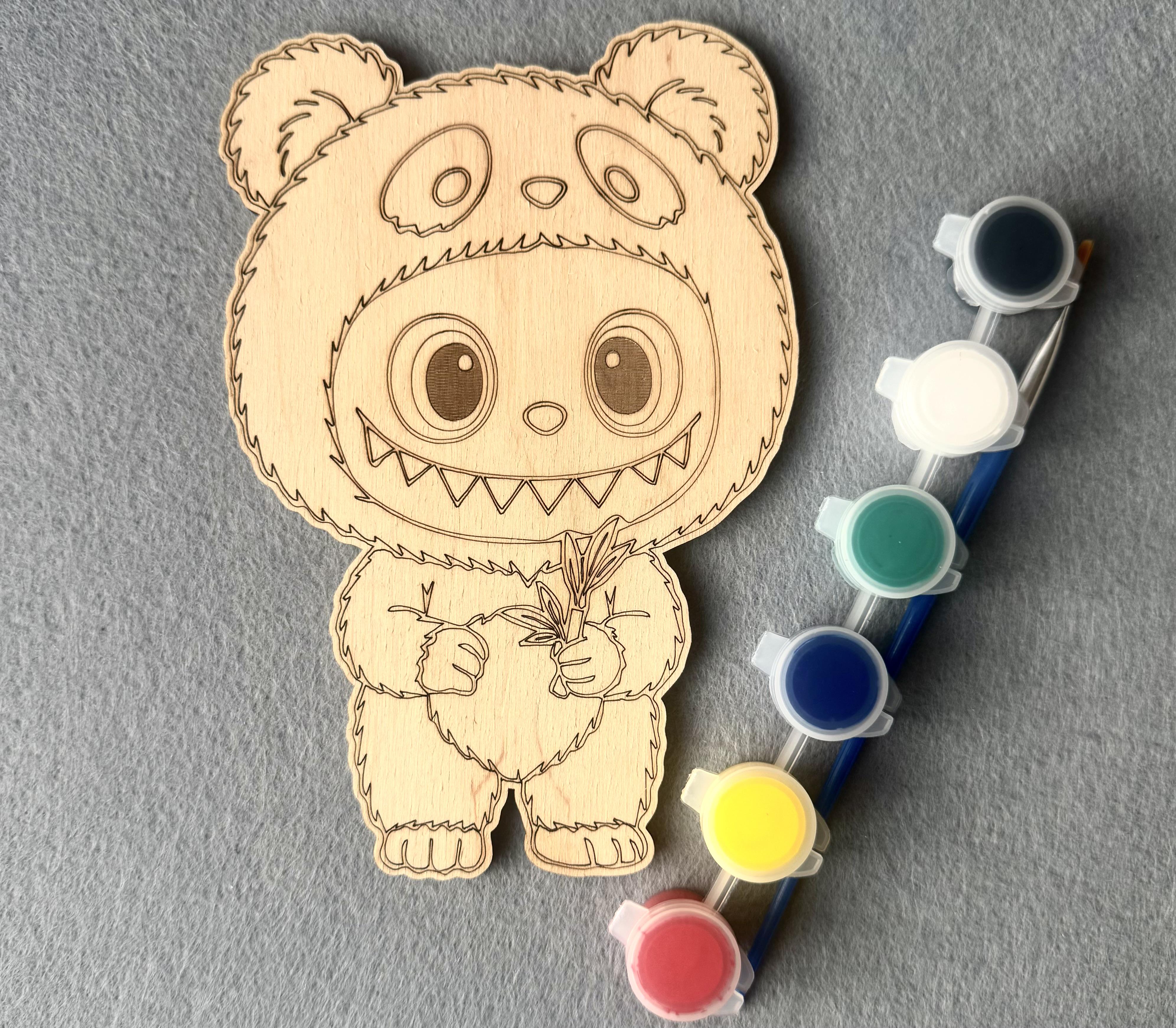 Розмальовки дерев'яні набір для творчості # 18 (22169) Розмальовки дерев'яні набір для творчості # 18 (22169)