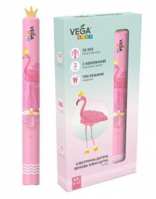 Ультразвуковая зубная щетка Vega VK-500 для детей гарантия 1 год VK-500Pink