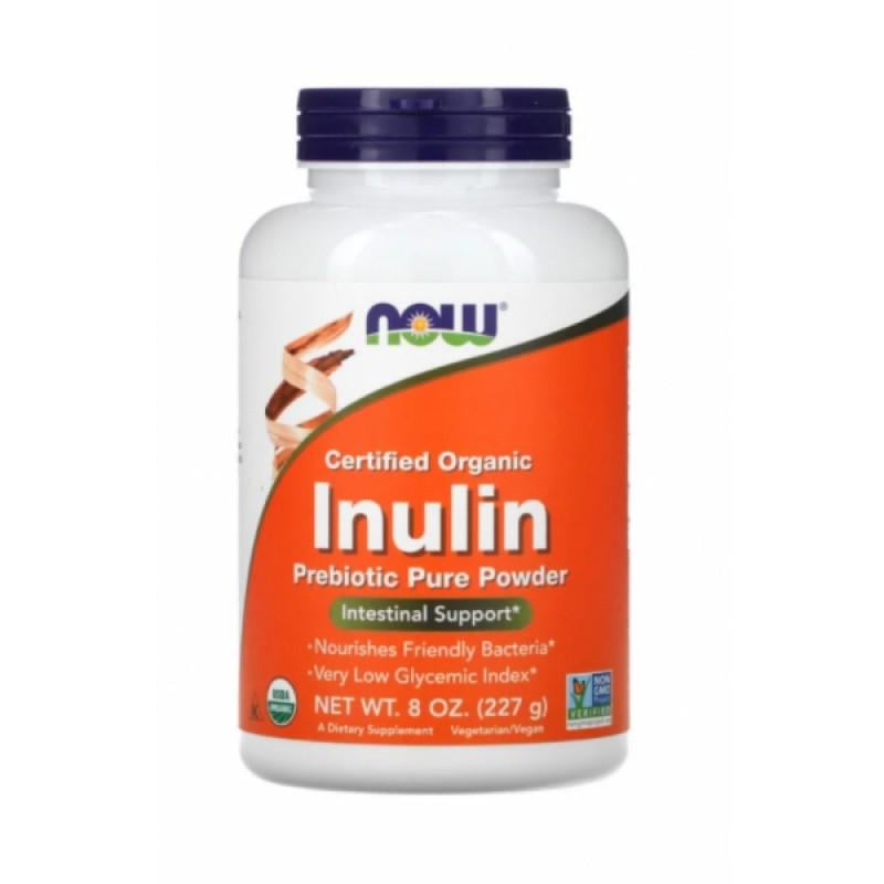 Витамины Now Foods Inulin порошок 227 г (NOW-02944)