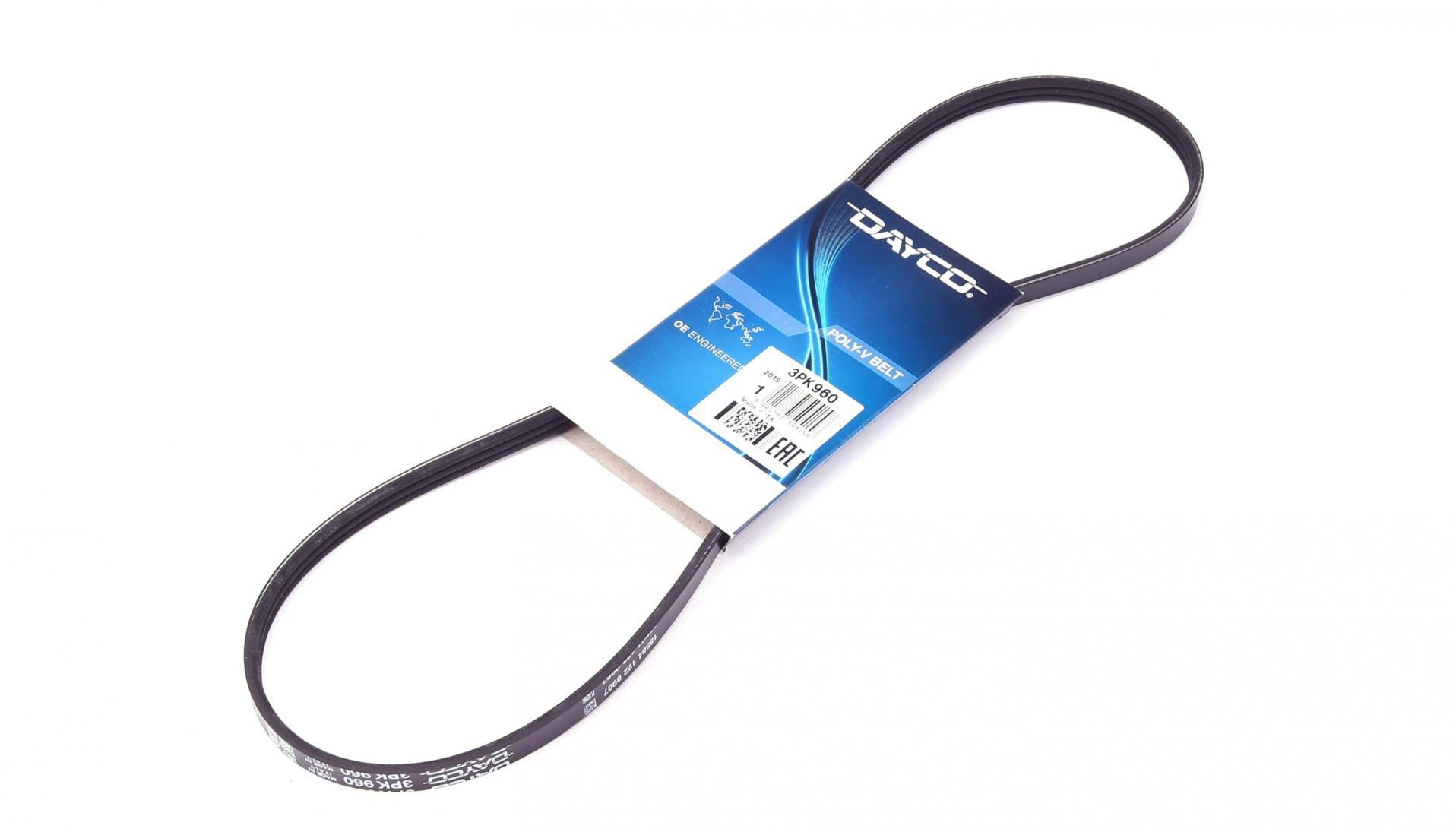 Ремінь генератора DAYCO Chrysler Grand Voyager III 2.5TD 95-01 (3PK960)