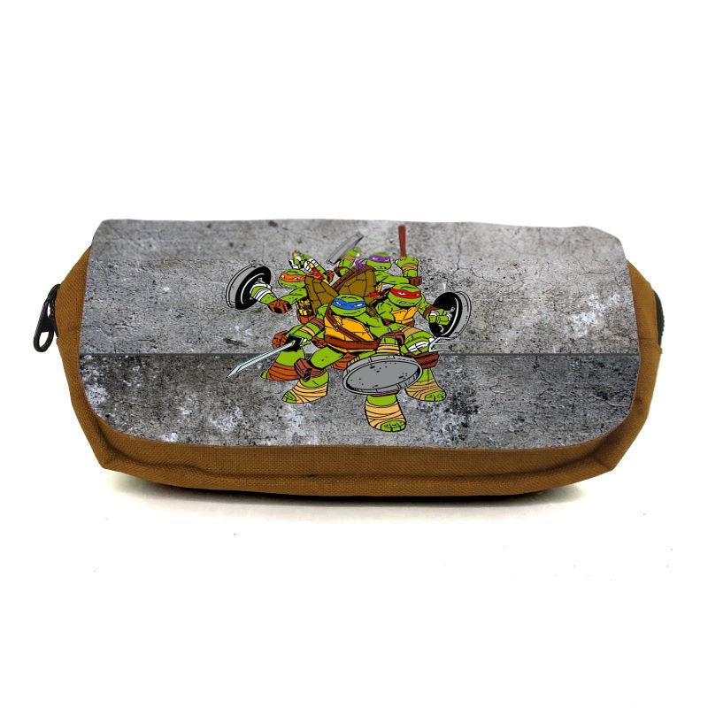 Пенал школьный Ракушки Ниндзя Ninja Turtles TMNT-0021 Оранжевый (1529789004)