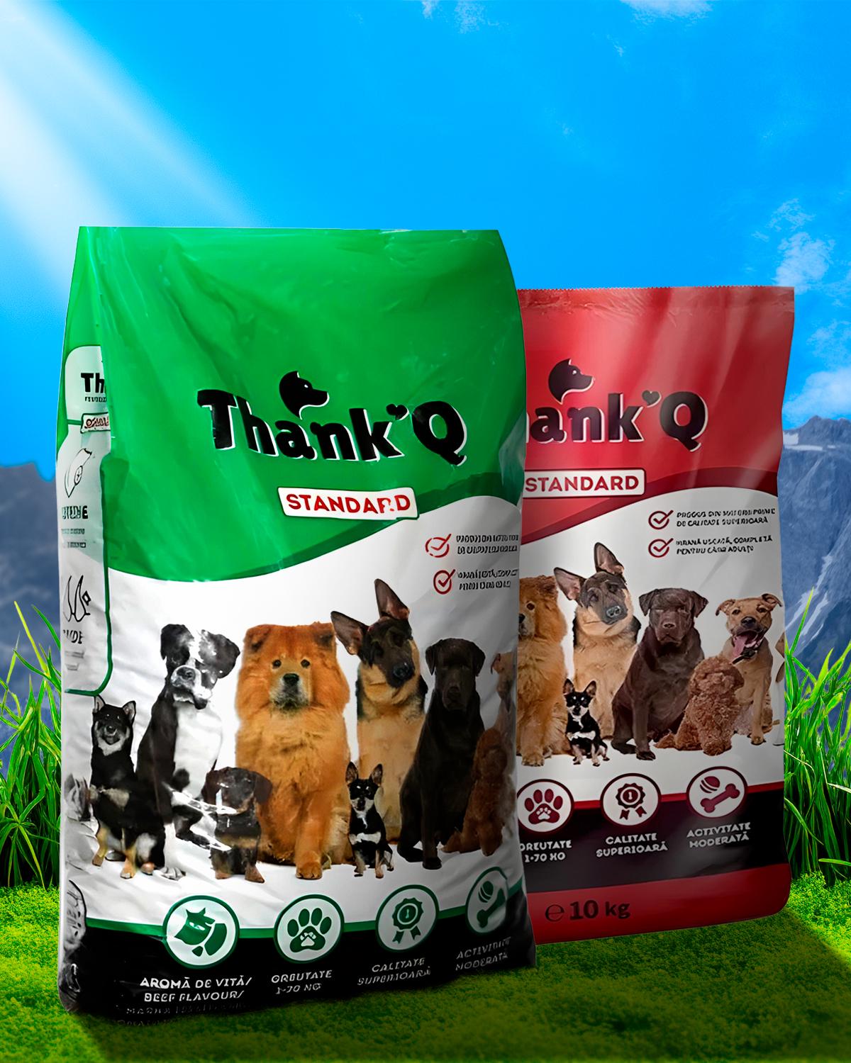 Корм сухой для собак всех пород Thank'Q со вкусом говядины и ветчины 20 кг - фото 3