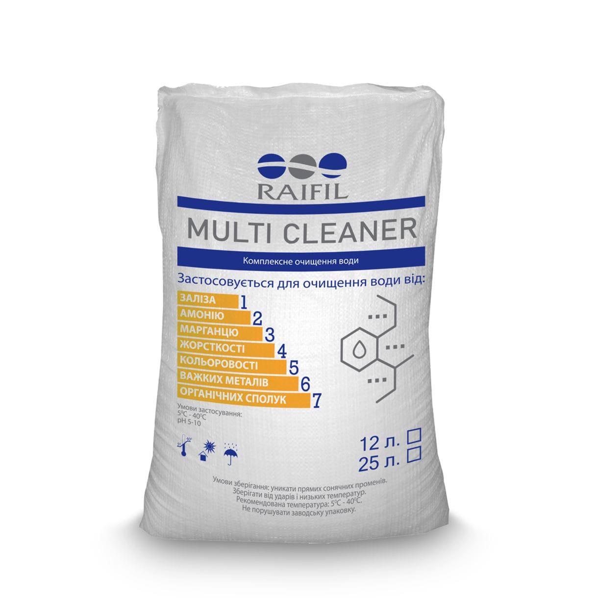 Комплексна засипка Raifil Multi Cleaner 12 кг (RFL-2314)
