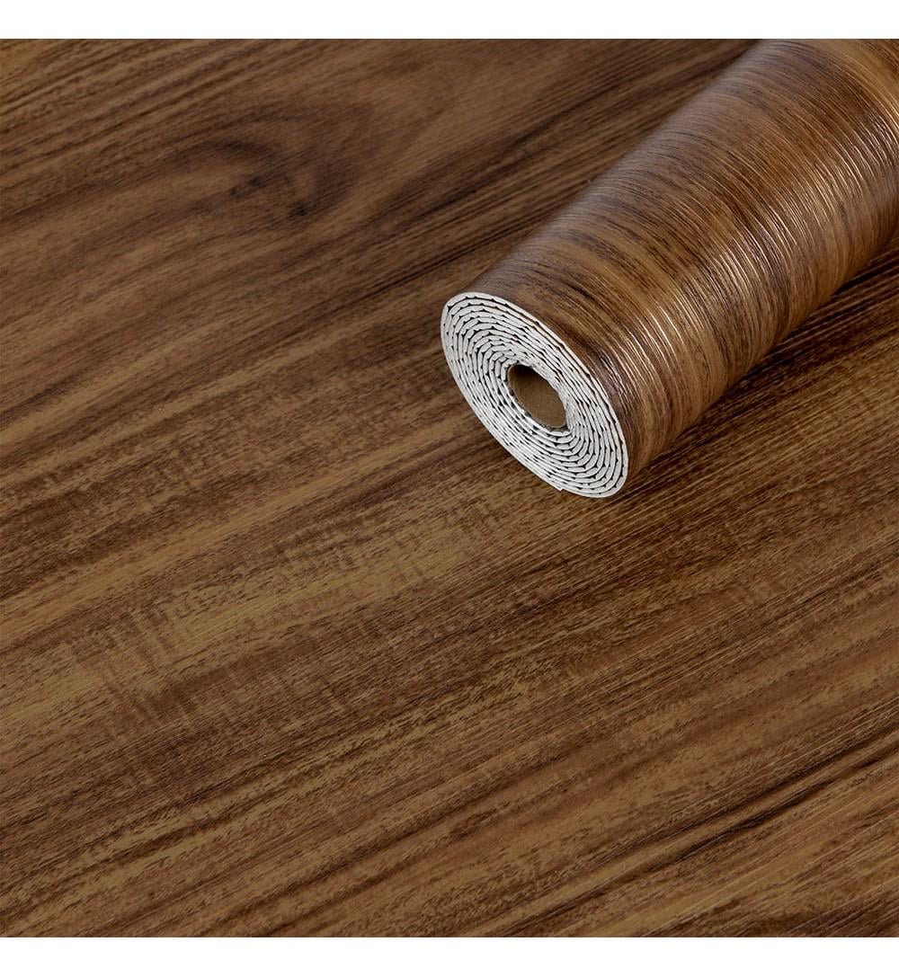 Плитка самоклеящаяся виниловая в рулоне каштан 3000х600х2 мм 1 шт. (СВП-1178)