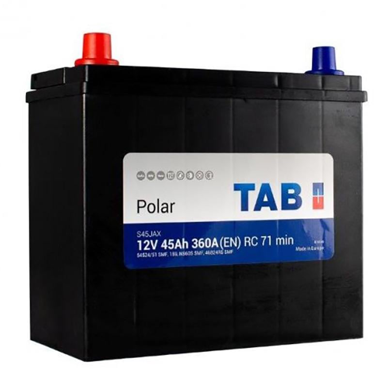 Акумулятор TAB Polar S 45 Ah/12 V + - (246 945)