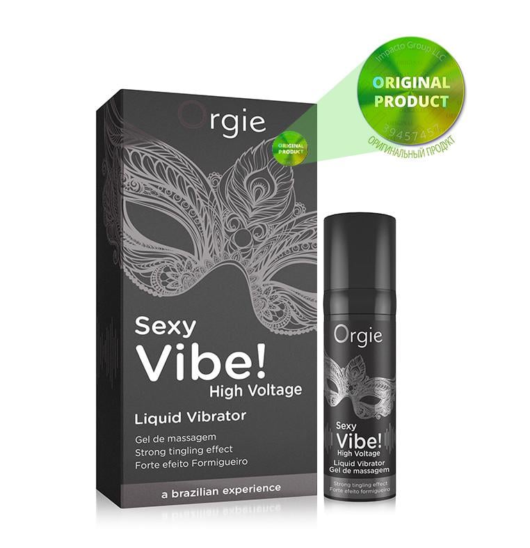 Вибратор жидкий Orgie SEXY VIBE сильная вибрация 15 мл - фото 2 Вибратор жидкий Orgie SEXY VIBE сильная вибрация 15 мл - фото 2
