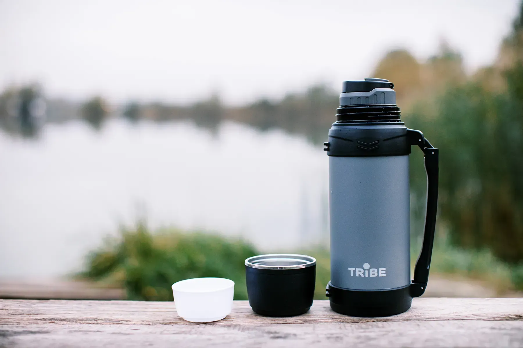 Термос Tribe Family line с ручкой 2,5 л Серый (T-DG-0002-grey) - фото 11 Термос Tribe Family line с ручкой 2,5 л Серый (T-DG-0002-grey) - фото 11