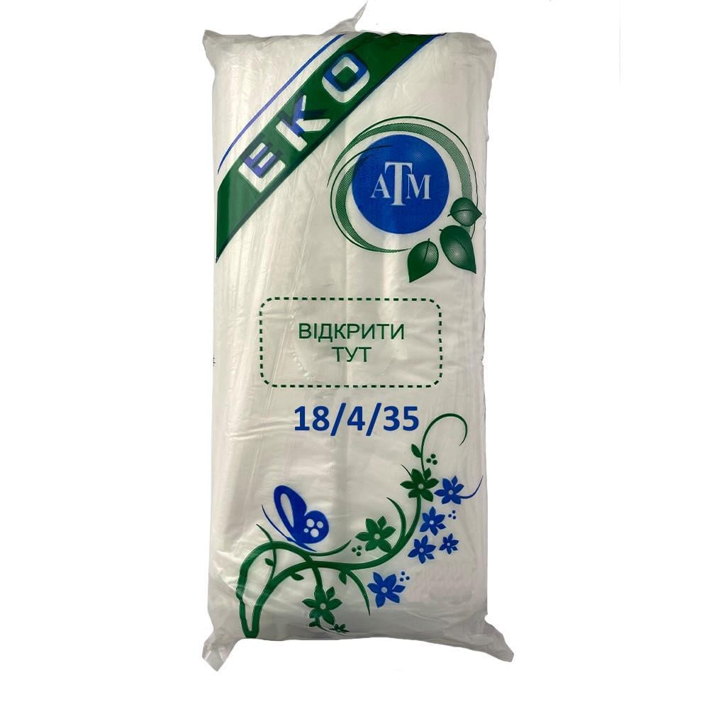 Пакеты фасовочные ECO 8 мкм 600 шт. 5 уп. 18х35 см Бежевый (0389)