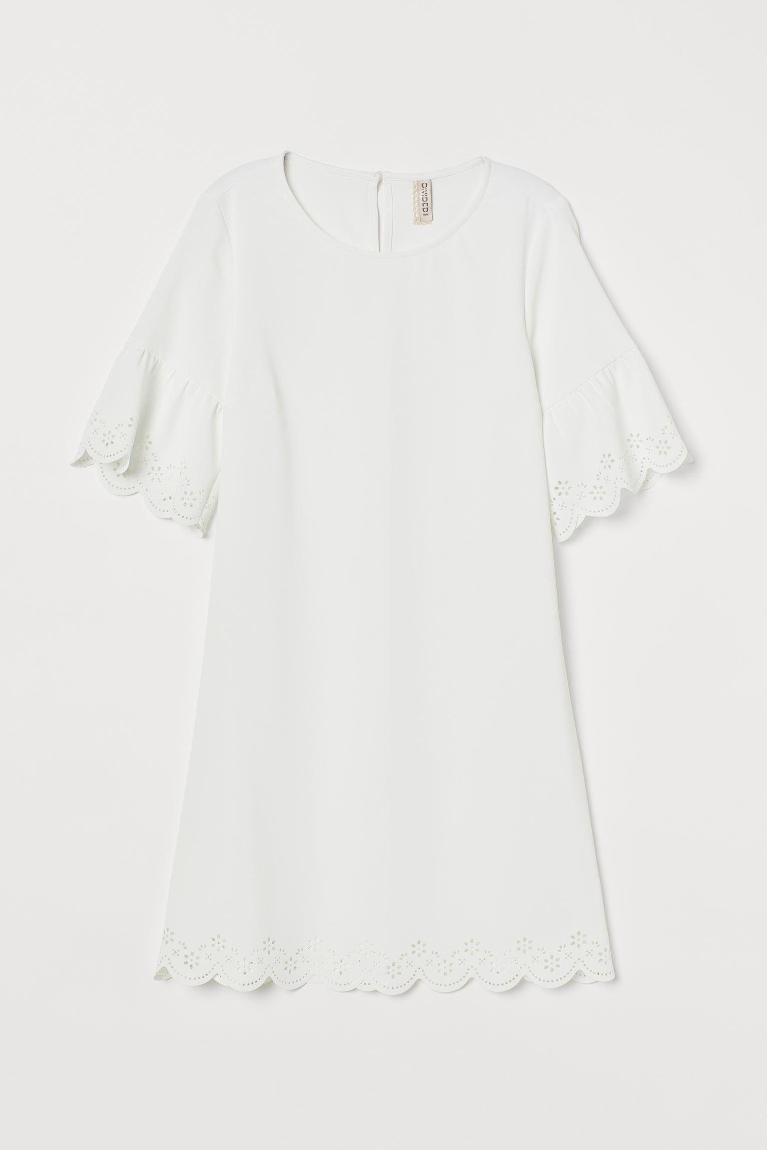 Платье H&M р. 34 Белый (2106870345)