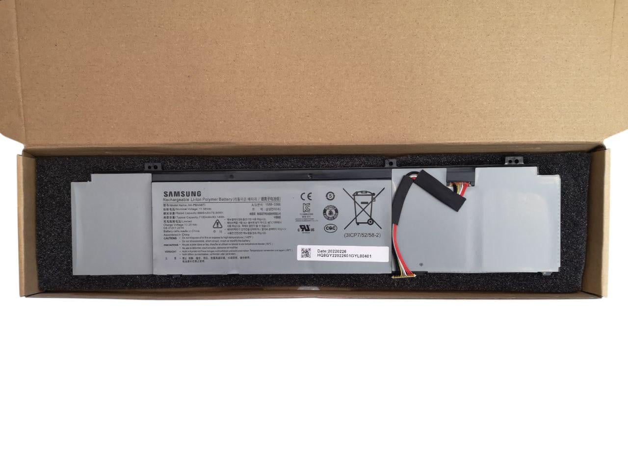 Аккумулятор для Samsung Galaxy Book Odyssey NP760XDA/NP762XDA-XA1US/XA2US/AA-PBAN6TI 7180 mAh 83,14Wh (000012952)