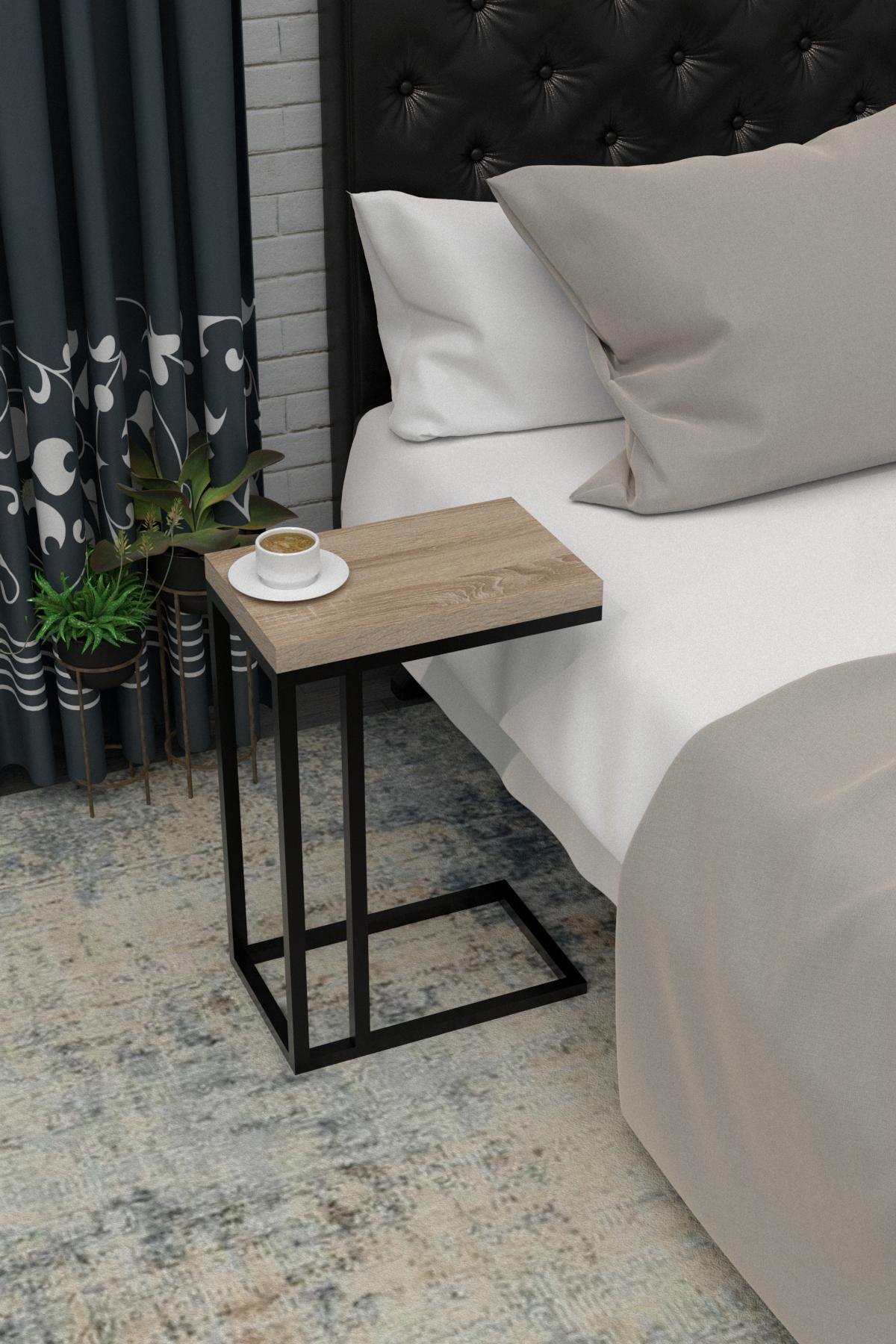 Стіл приставний EcoLoft Верді DSP-1147 Сонома (23762425)