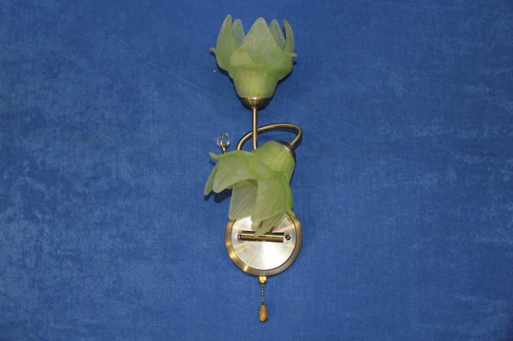 Бра з плафонами Ray B1095/2 Зелений (IR004963)