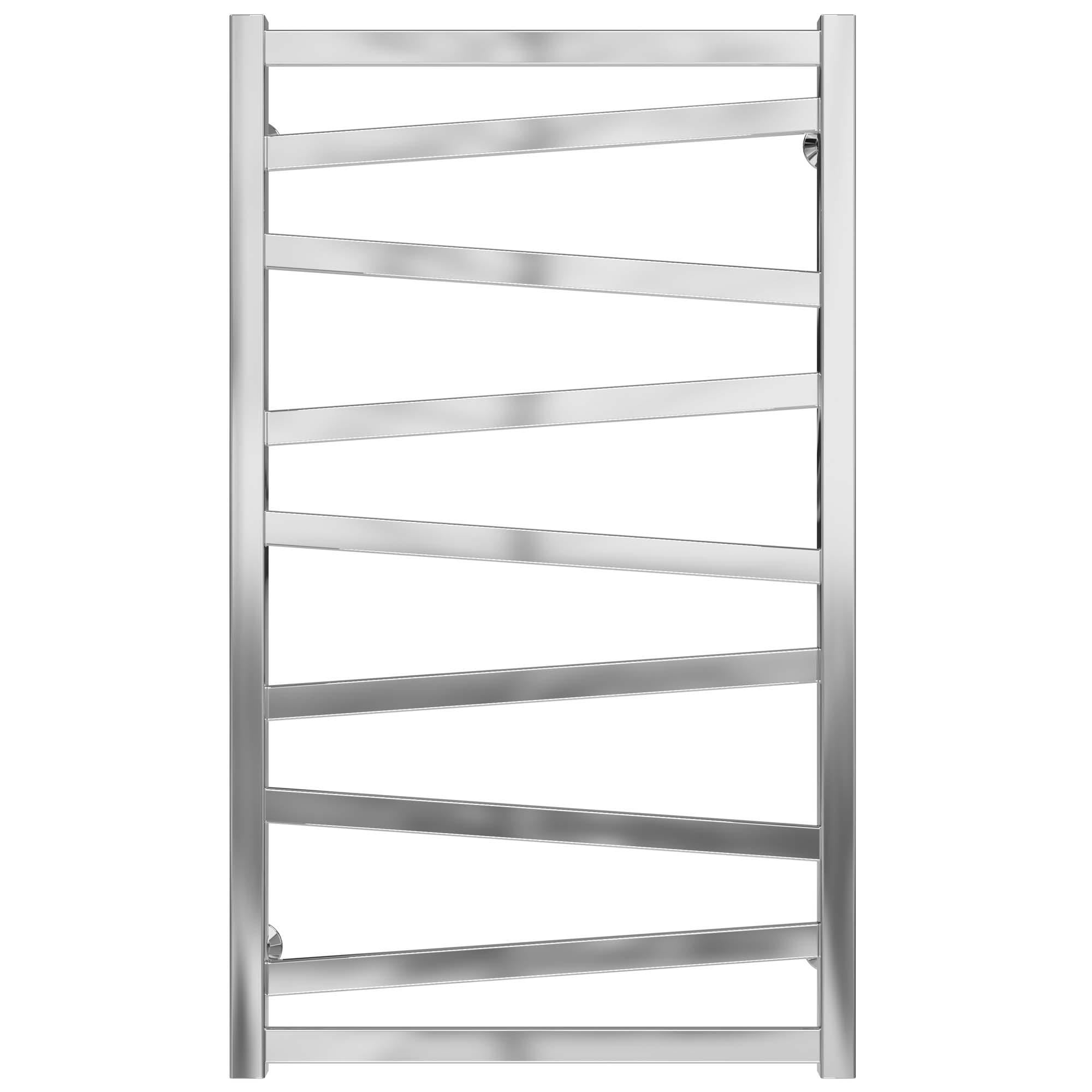 Полотенцесушитель водяной Deffi Alpha П9 нижнее подключение нержавеющая сталь 500x900 мм Хром (A.AL.90.50.9.CA)