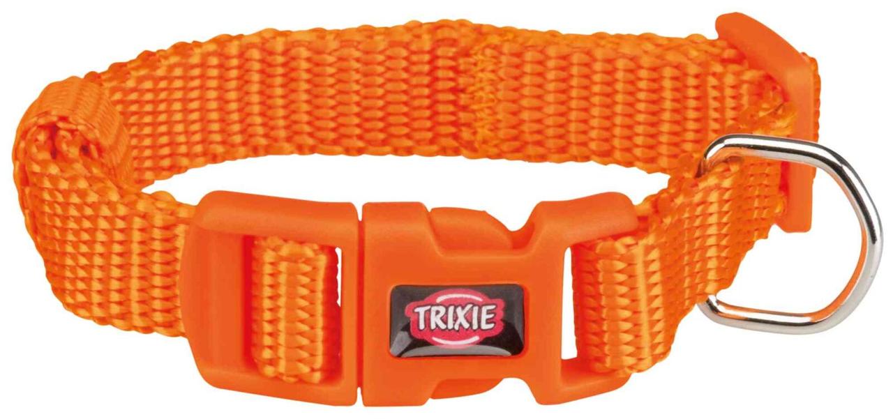 Ошейник для собак Trixie Premium с обхватом нейлон 15-25 см Папайя (1789925662)
