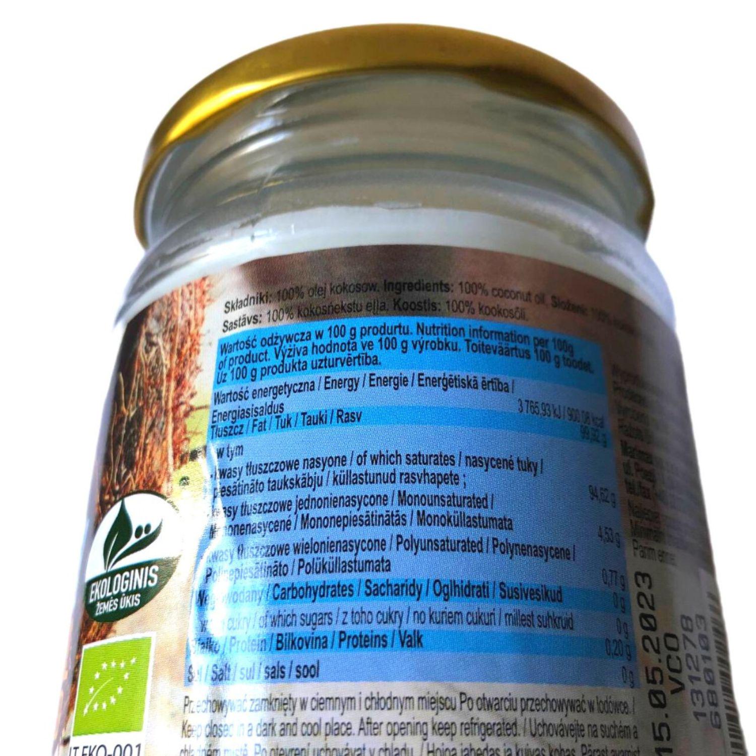 Кокосове масло холодного віджиму Kier органічне 100% натуральне 500 г (K-500) - фото 8 Кокосове масло холодного віджиму Kier органічне 100% натуральне 500 г (K-500) - фото 8