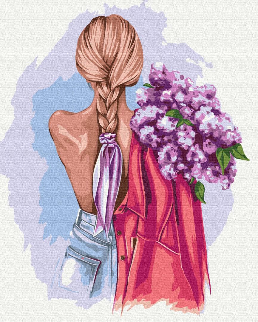 Картина по номерам Brushme Премиум Нежный букет 40x50 см (PBS53281)