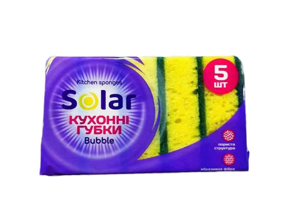 Губки кухонные Solar Bubble 5 шт. (953495)
