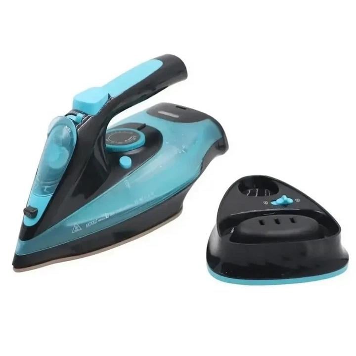 Праска бездротова із зарядною базою та вертикальним відпарюванням Domotec MS-1210В 2400 Вт (13356056)