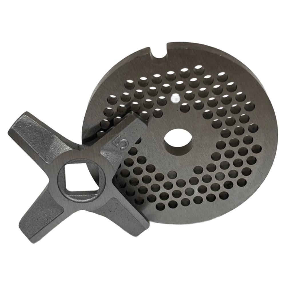 Комплект двухсторонний нож и решетка NR5 для мясорубкки Zelmer