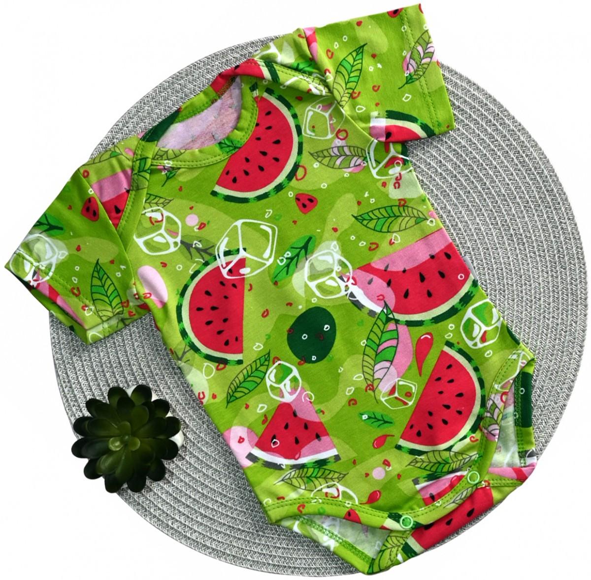 Боди Dexter's Арбузик 80 см Розовый/Салатовый