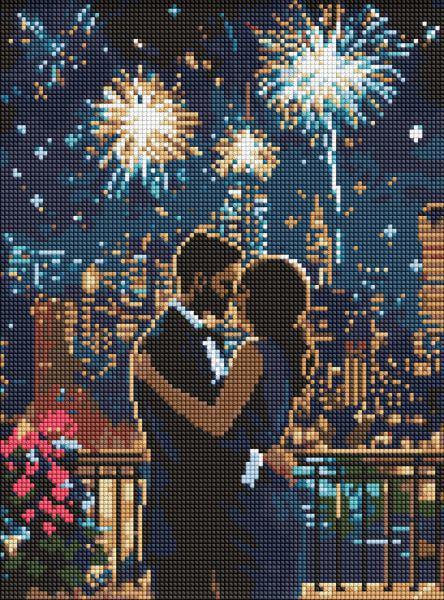 Алмазная мозаика Ideyka Мгновение любви 30x40 см (Id-AMO20086)