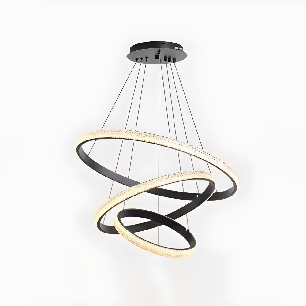 Люстра светодиодная подвесная управляемая ESLLSE AKRILIKA 3R 70 Вт 600x1100 мм Черный (27712827) Люстра светодиодная подвесная управляемая ESLLSE AKRILIKA 3R 70 Вт 600x1100 мм Черный (27712827)