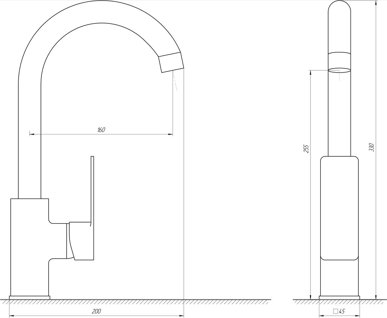 Смеситель для кухни DOMINO MALIBU DMM-203L - фото 4