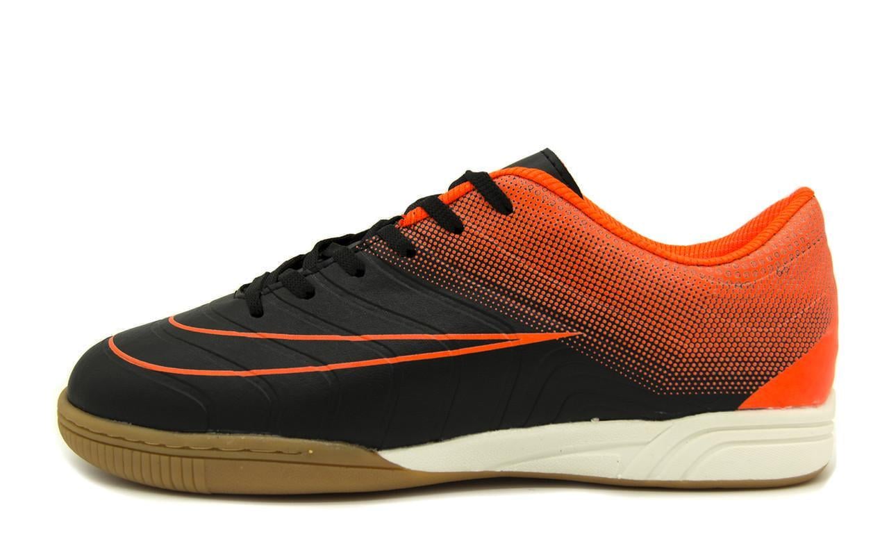 Футзалки мужские Caroc 5078 р. 43 Черно-оранжевый (2073255765)