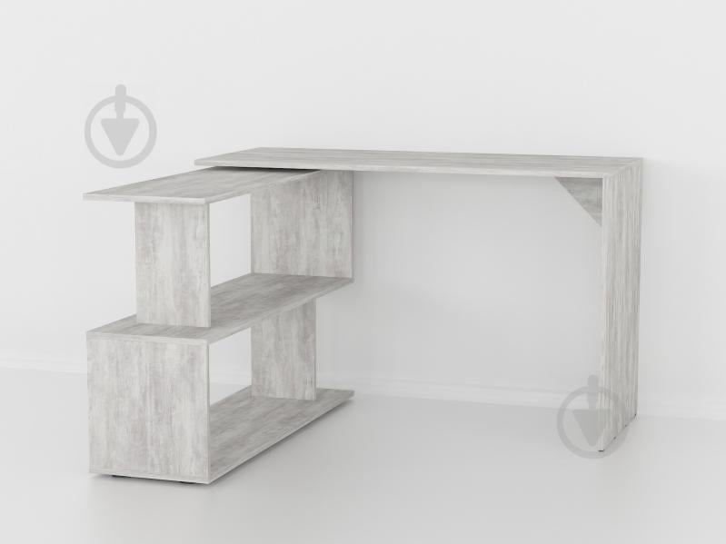 Стол компьютерный угловой Forte Alma 1200x770x500 Бетон