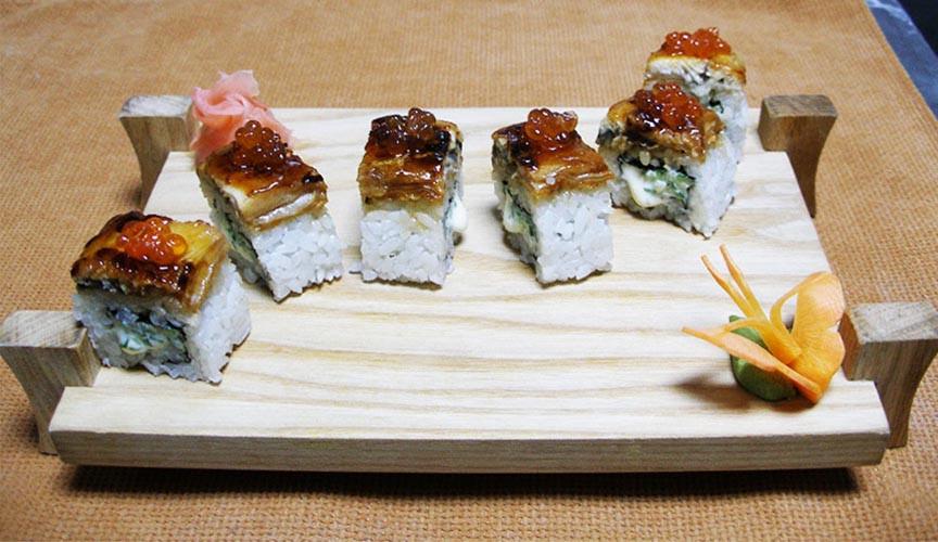 Дошка для подачі суші Шаоян Бланже (ДДП-005201) - фото 3 Дошка для подачі суші Шаоян Бланже (ДДП-005201) - фото 3