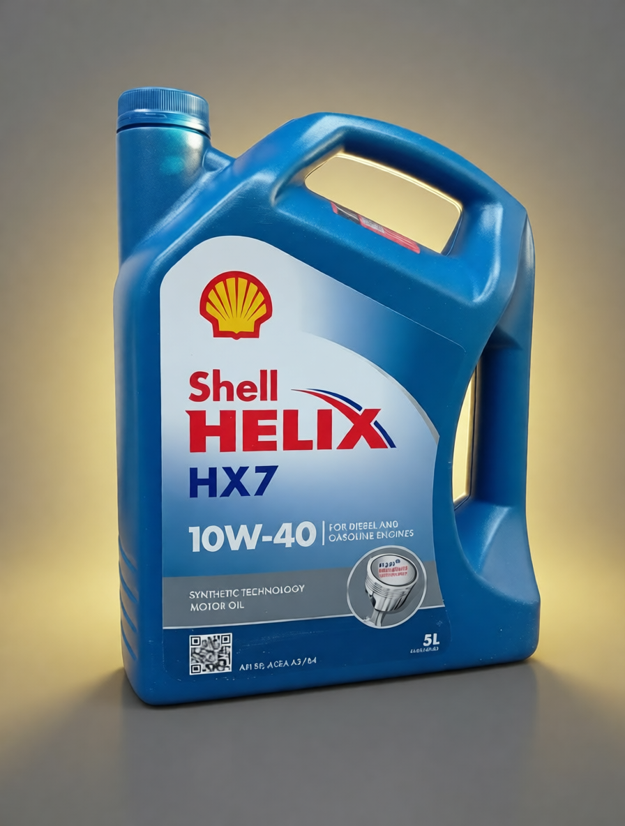 Масло моторное SHELL HX7 10W-40 5 л