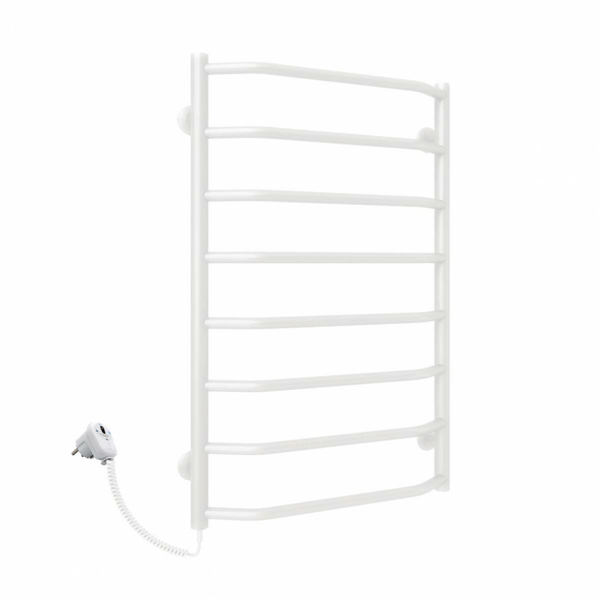 Электрический полотенцесушитель Deffi Трапеция П8 500x900 мм Е левое подключение Белый