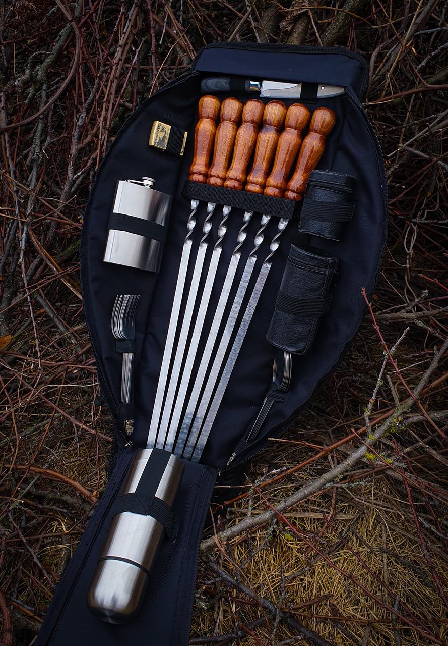 Набір шампурів Турист в чохлі-рюкзаку