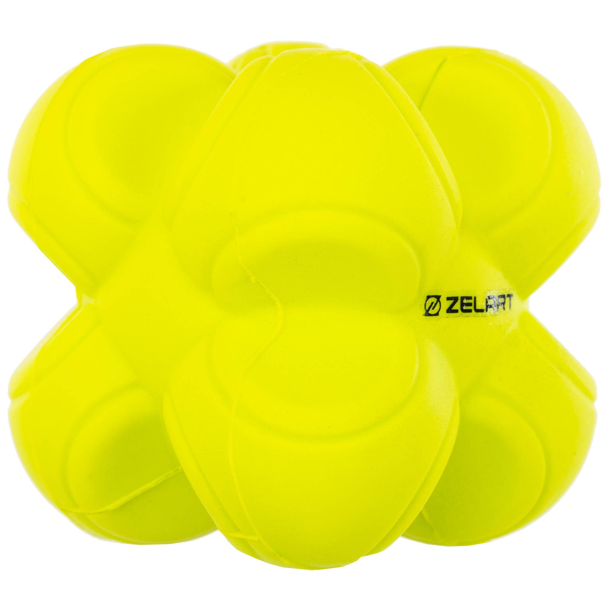 М'яч для тренування реакції MDbuddy FI-5346 REACTION BALL PU 7 см Салатовий (FI-5346_Салатовый) - фото 2 М'яч для тренування реакції MDbuddy FI-5346 REACTION BALL PU 7 см Салатовий (FI-5346_Салатовый) - фото 2