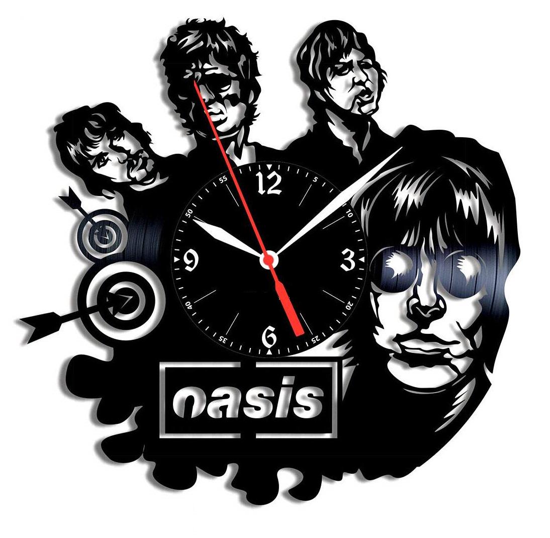 Часы настенные Oasis 2110 из виниловой пластинки