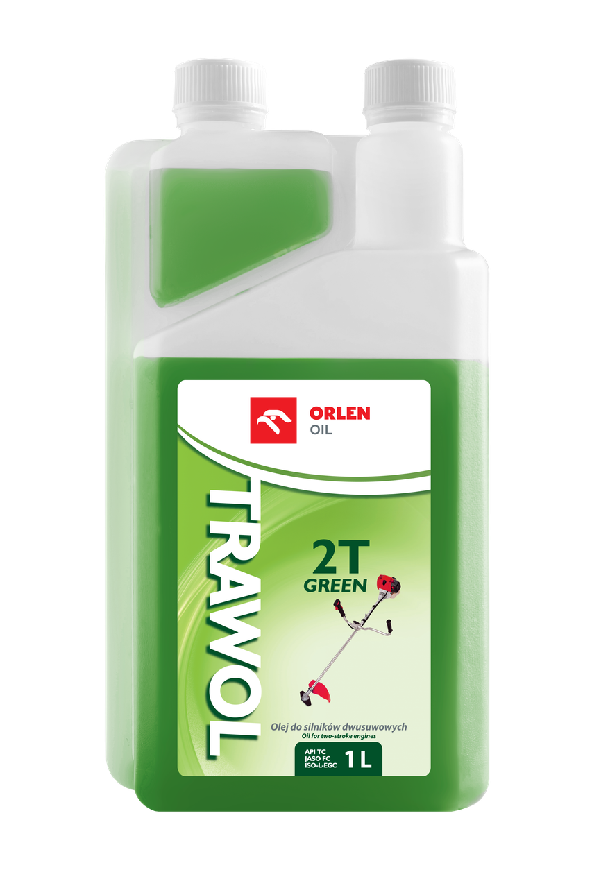 Моторное масло Orlen Oil TRAWOL 2Т 1 л Green (10W-30)