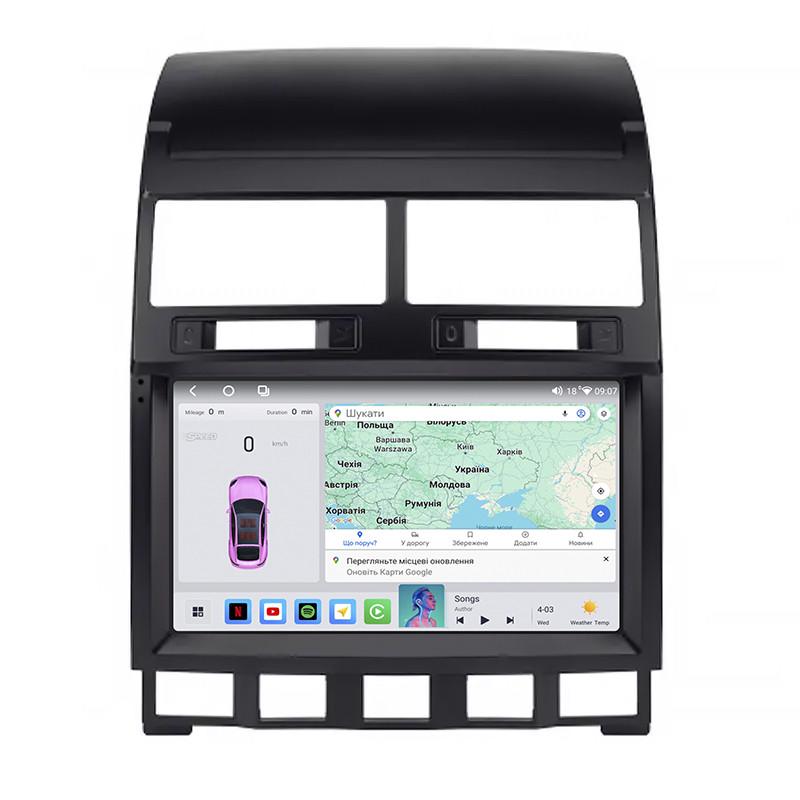 Автомагнитола Lesko для Volkswagen Touareg I Рестайлин 2006 9" 4/64 QLED CarPlay GPS 360