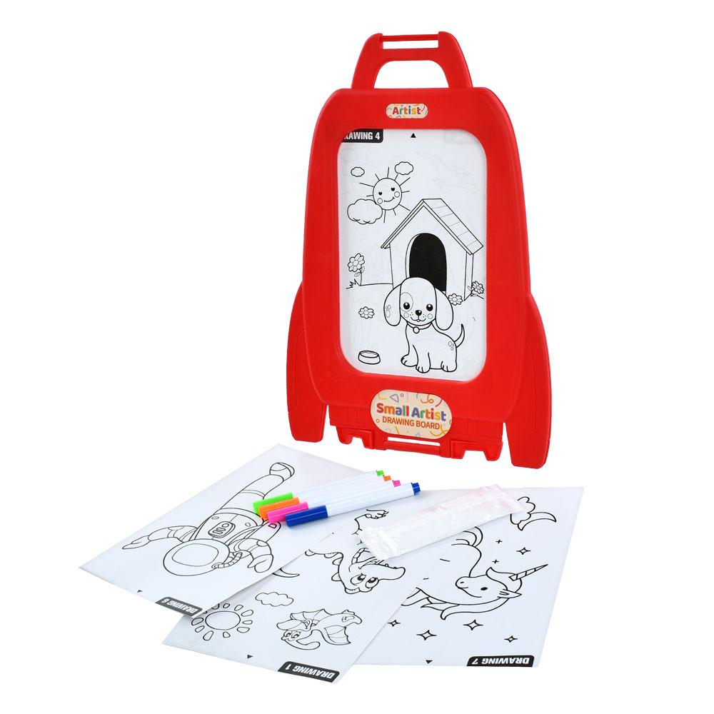 Доска для рисования Ракета с маркерами (D1237-8-9) Доска для рисования Ракета с маркерами (D1237-8-9)