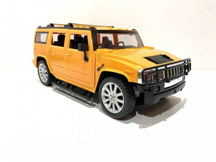 Джип на пульте радиоуправления Limo Toy АвтоМир Hummer AS-1835 открываются двери 33 см Желтый (41384753)