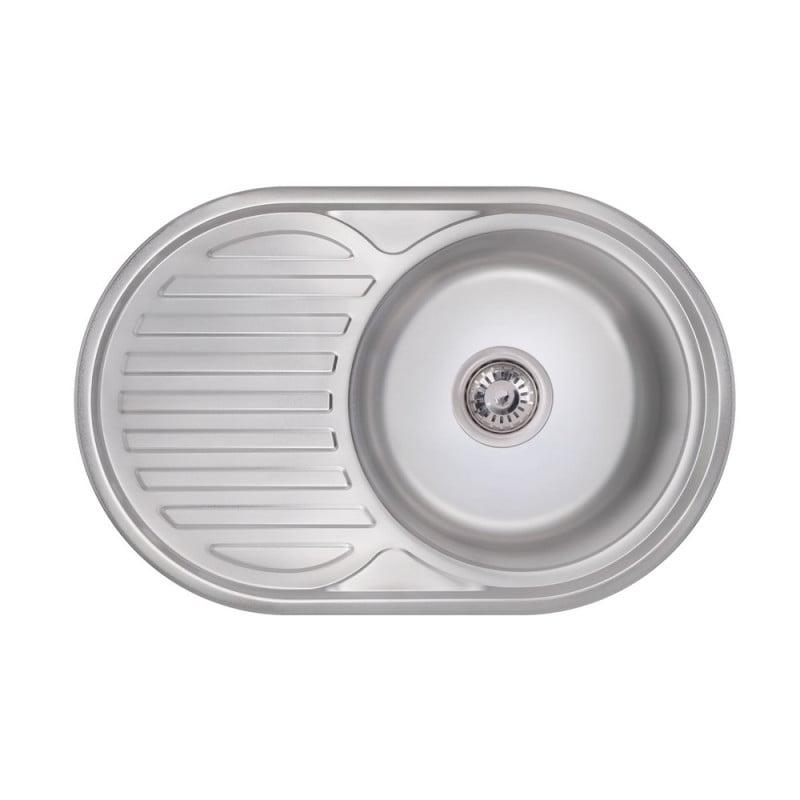 Мойка для кухни Lidz 7750 Polish 0,8 мм (LIDZ7750POL)