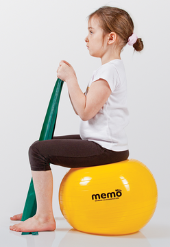 Фитбол Qmed ABS Gym Ball 45 см Желтый - фото 2 Фитбол Qmed ABS Gym Ball 45 см Желтый - фото 2