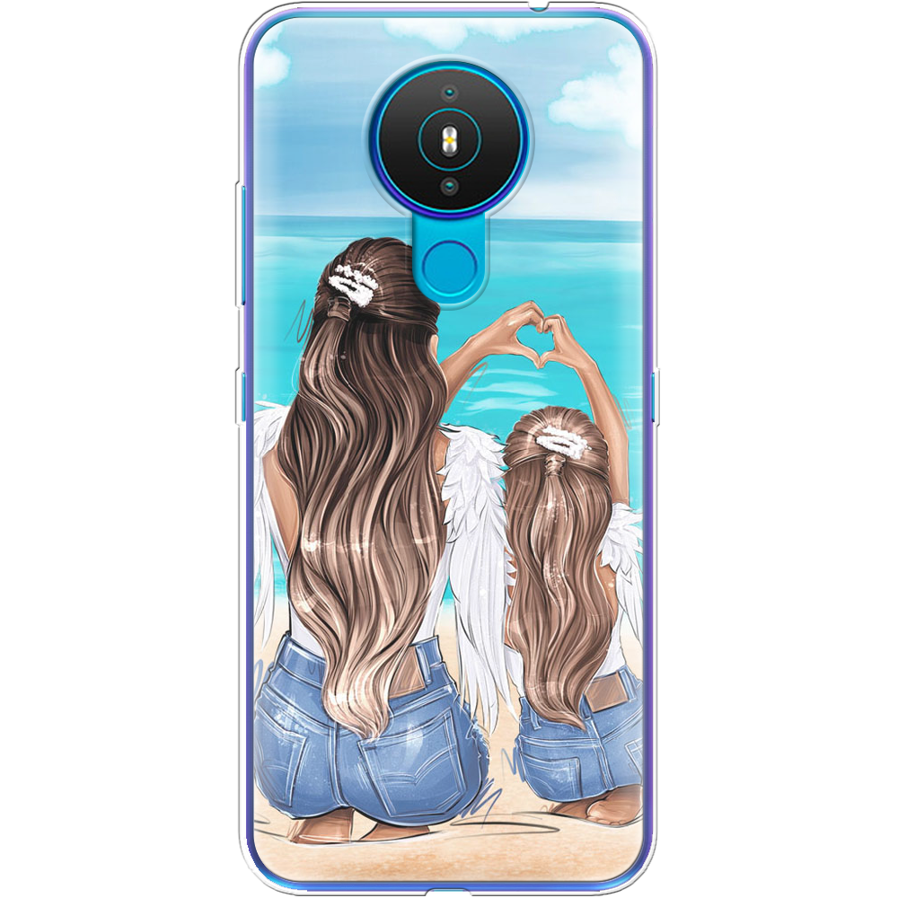 Чехол Boxface Nokia 1.4 Family Vacation Прозрачный силикон (42377-up2380-42377)