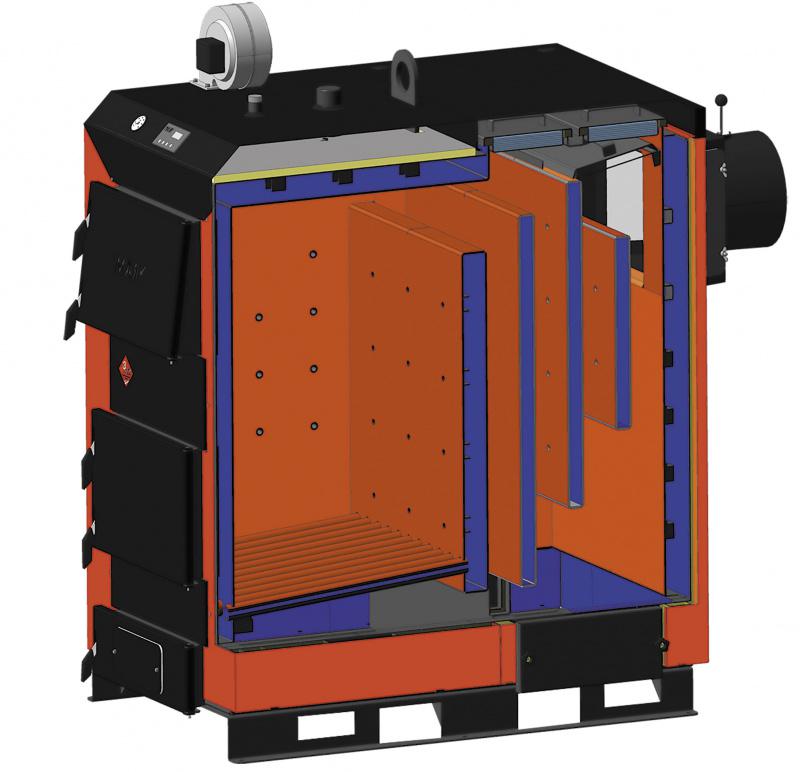 Котел твердотопливный Маяк KTP-75 ЕСО Manual длительного горения (19022) - фото 2