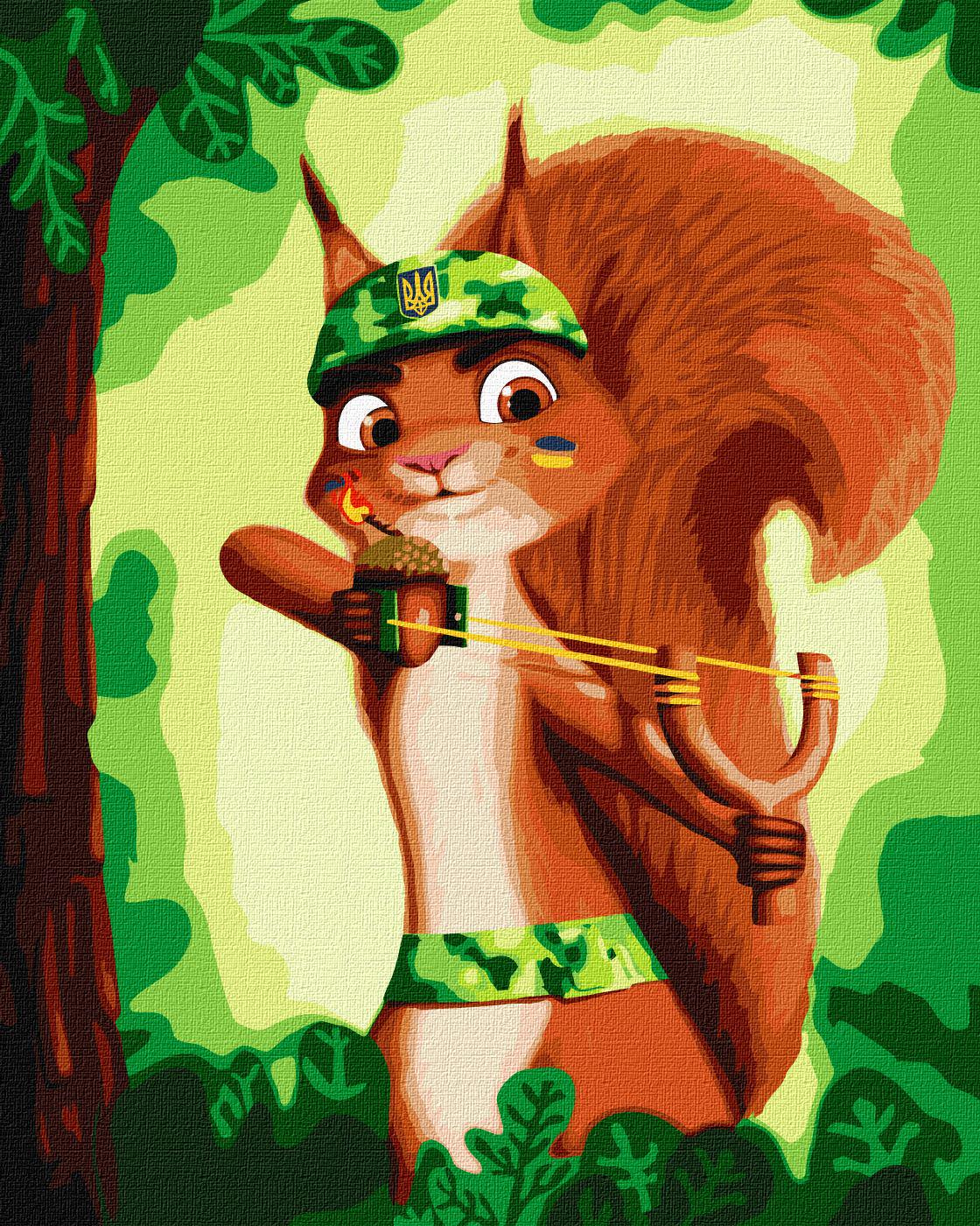 Картина за номерами Ideyka Прямо у ціль! кно4495 40x50 см (MTT-163605)