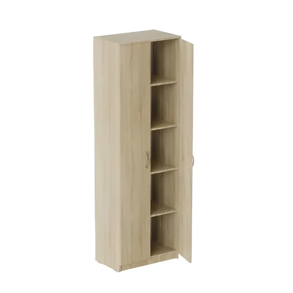 Шкаф Ferrum-decor Анжело на 5 полок 2 двери ДСП 16 мм 1900x600x380 мм Дуб Сонома (FRD-104980)