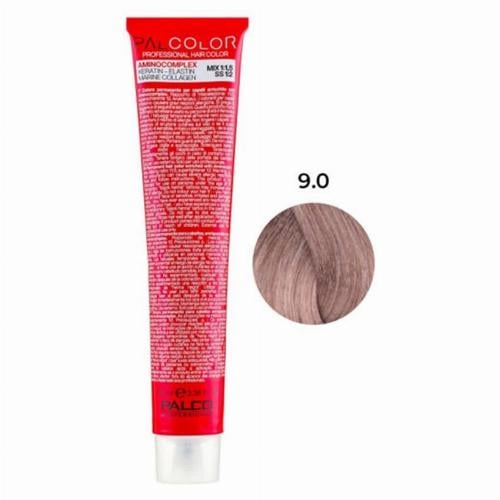 Крем-краска для волос профессиональная PALCO с комплексом аминокислот 100 мл 9.0 натуральный блонд (2518443393)