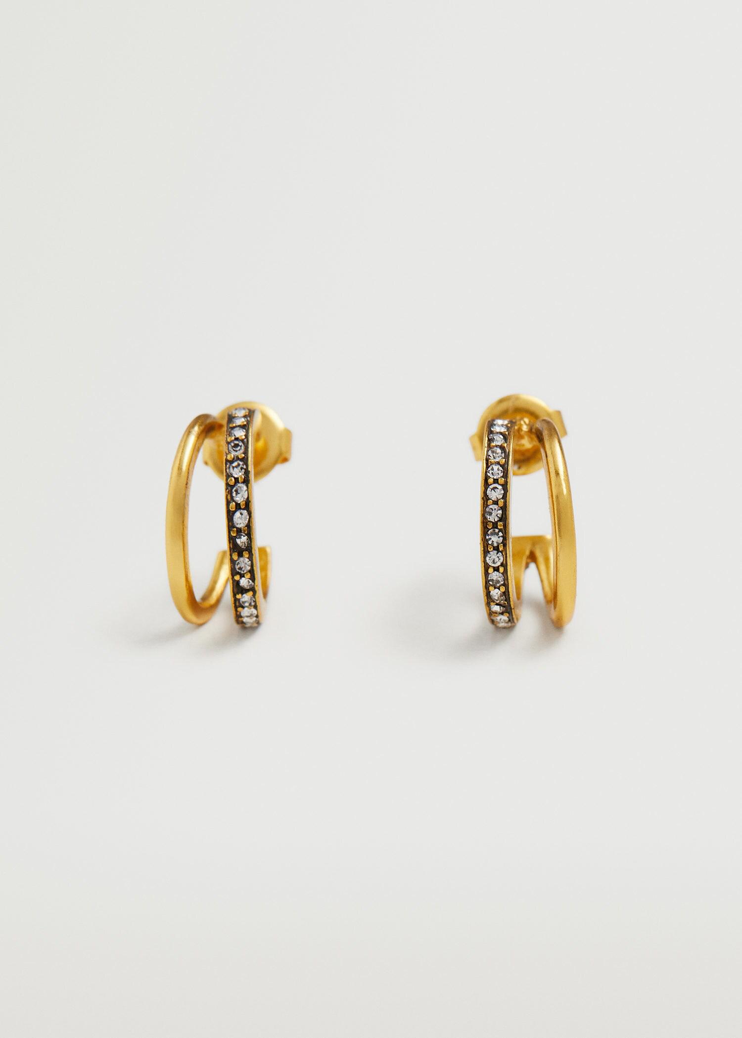 Женские серьги Mango 27011090 ONE Золотой