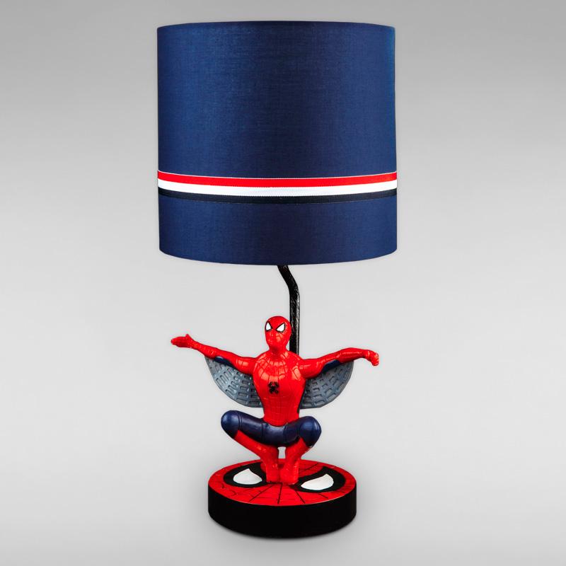 Настольная лампа с абажуром Light House DL-18352/1T супергерой Красный/Синий