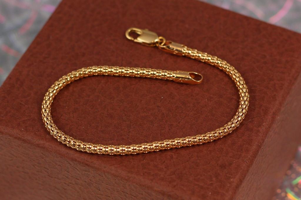 Браслет Xuping Jewelry Регилин 19 см 3 мм Золотистый